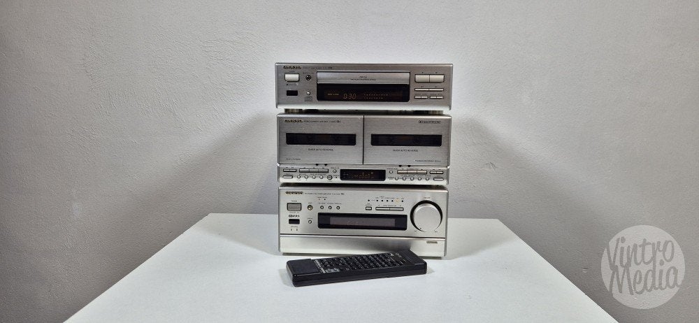 Onkyo Liverpool Stereo Set | Receiver | CD-Speler | Cassette, Overige merken, Tuner of Radio, Refurbished, Ophalen of Verzenden