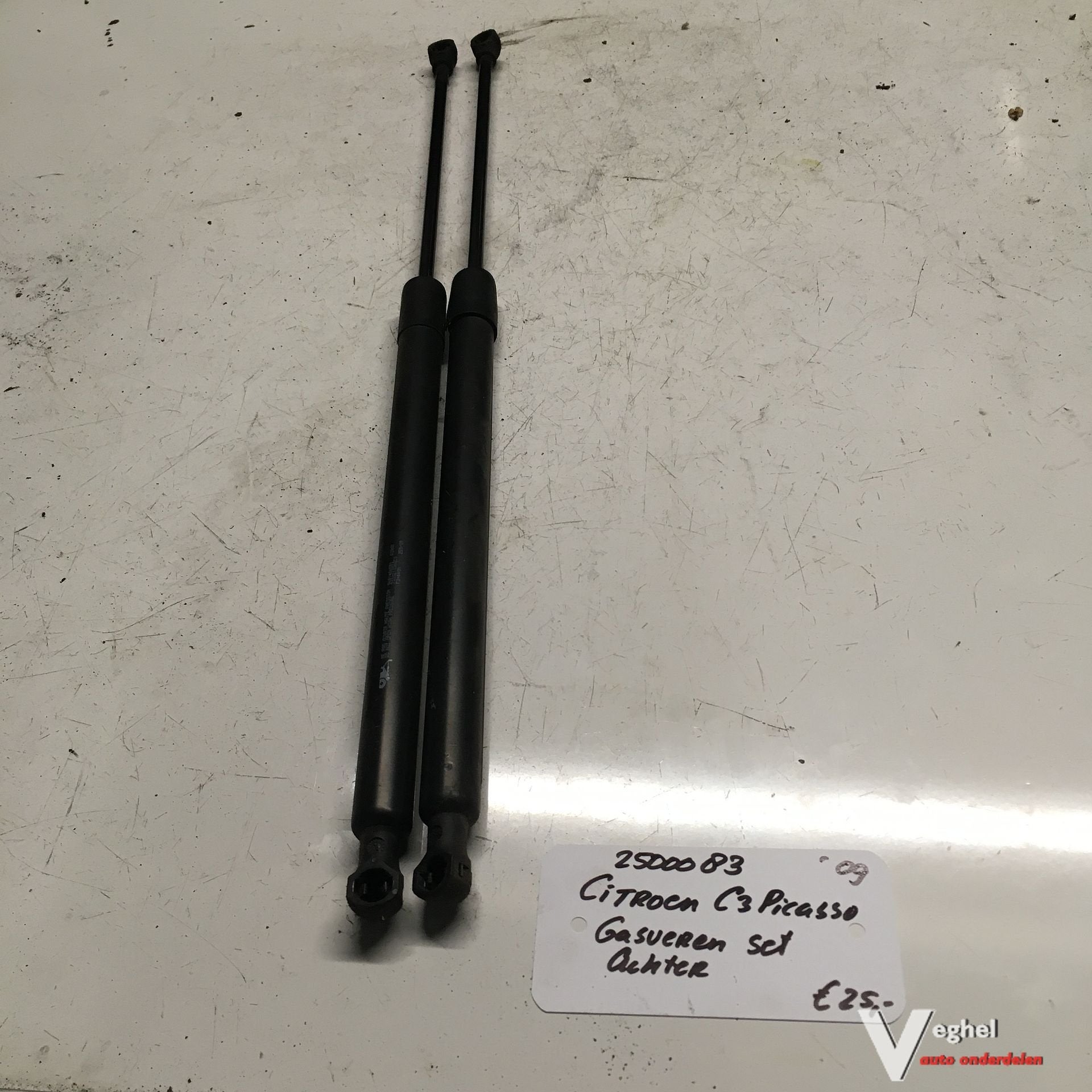 Citroen C3 Picasso 1.6 B 2009 2500083  Gasveren set achter, Gebruikt, -, -, Ophalen of Verzenden