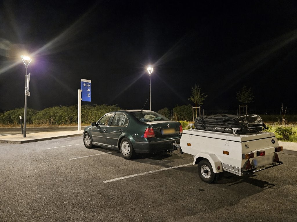 Bagagewagen te huur., Ophalen, Gebruikt