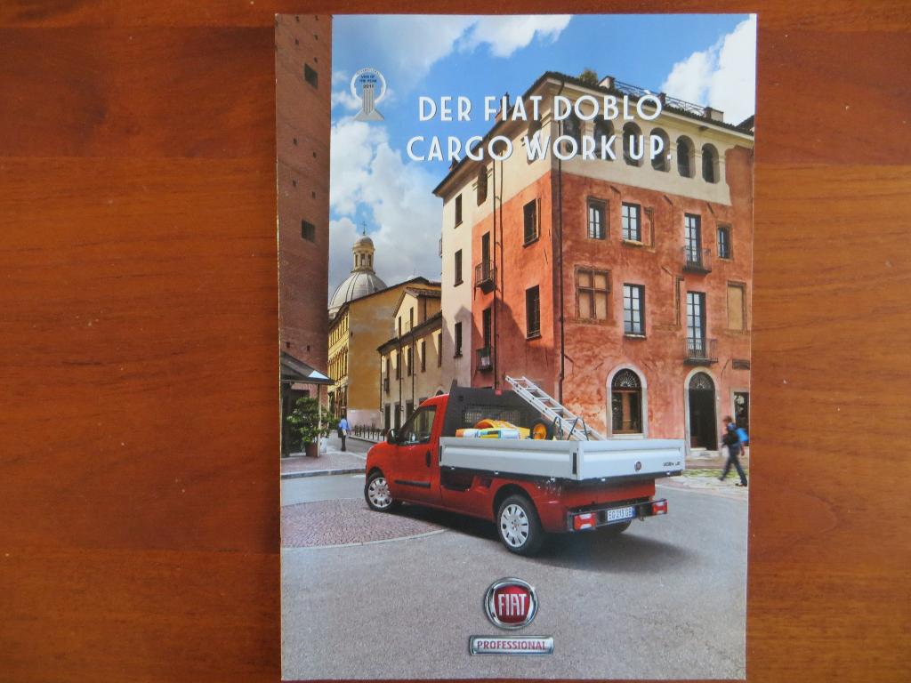Fiat Doblò Cargo Work Up (juli 2012), Ophalen of Verzenden, Nieuw, Overige merken