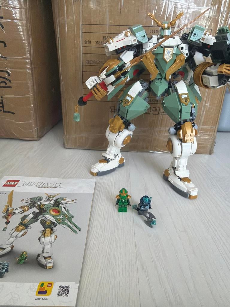 Lego Ninjago 71860 - Lloyd's titan Mech (incl. doos & boekj, Lego, Ophalen of Verzenden, Zo goed als nieuw, Compleet