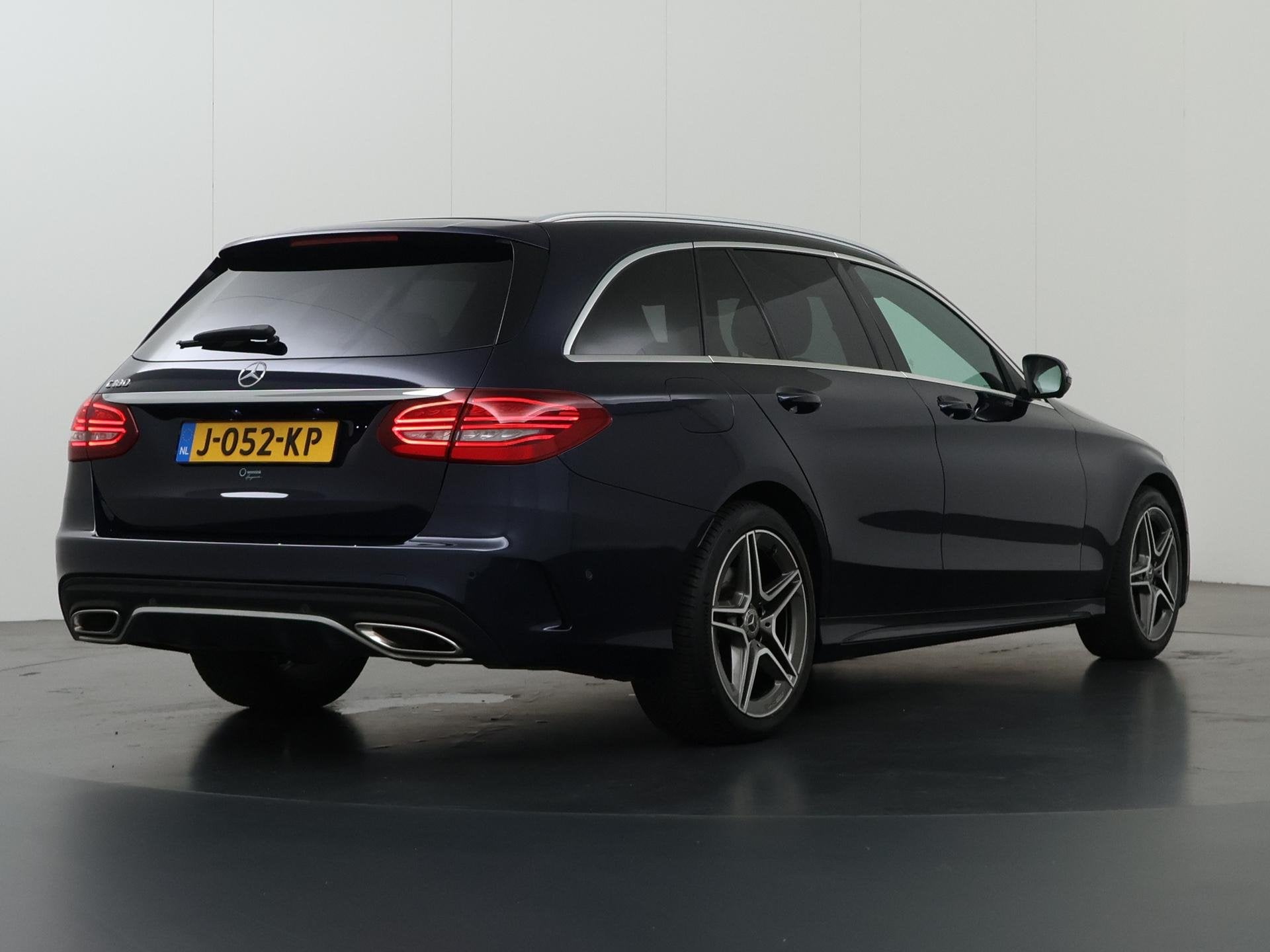 Mercedes-Benz C-klasse Estate 180 Business Solution AMG | Wi, Auto's, Automaat, Blauw, Leder en Stof, 750 kg