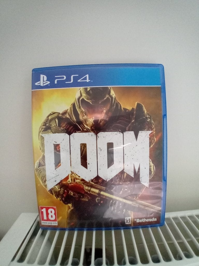 DOOM PS4 - Zo goed als nieuw, Spelcomputers en Games, Games | Sony PlayStation 4, Zo goed als nieuw, Shooter, 1 speler, Vanaf 18 jaar