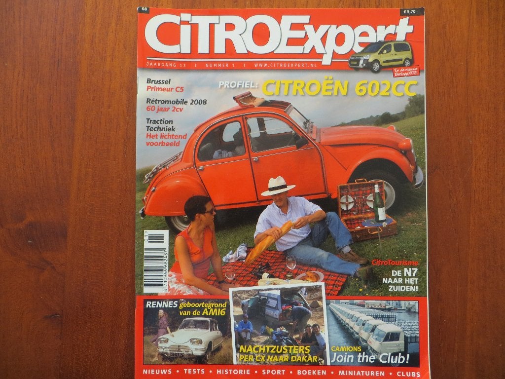 CitroExpert 68 Citroën 2CV Coupé, Camions N&P, CX Ambulance, Boeken, Ophalen of Verzenden, Nieuw, Citroën