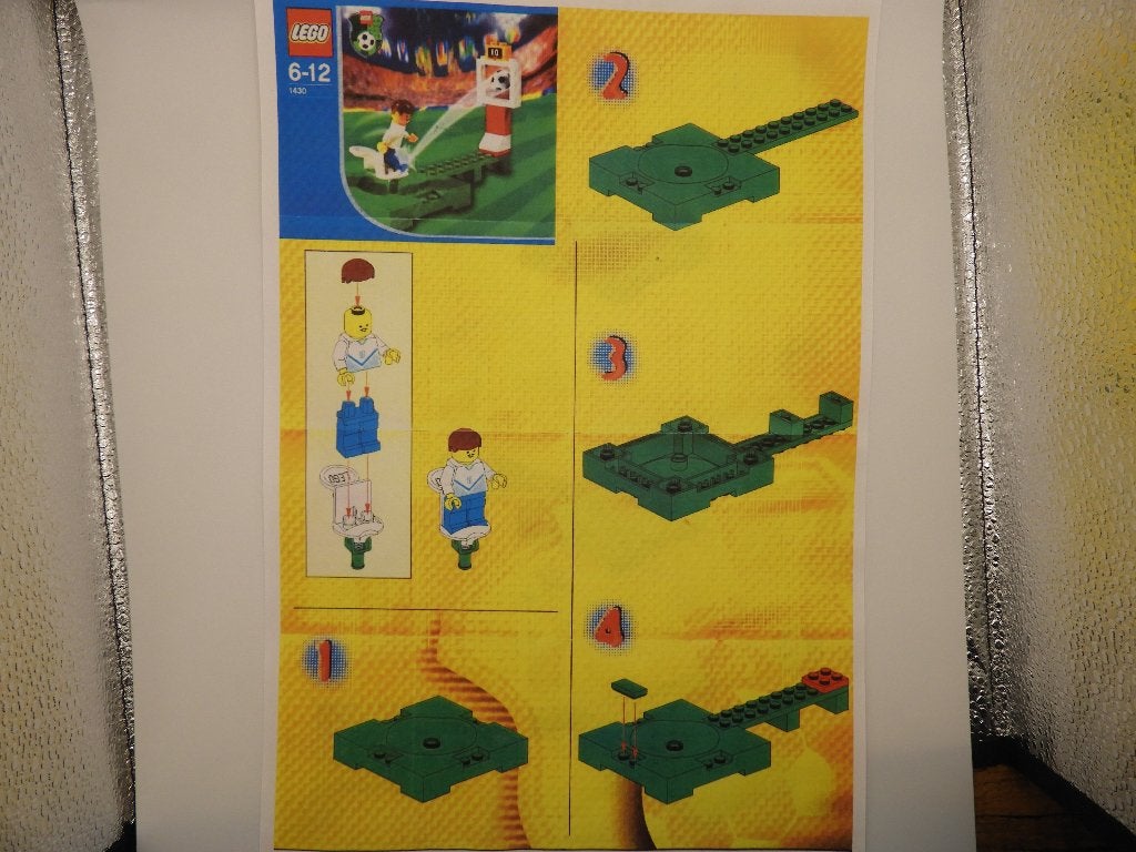 Lego 1430 Small Soccer Set 3 polybag, Gebruikt, Overige thema's, Lego, Ophalen of Verzenden
