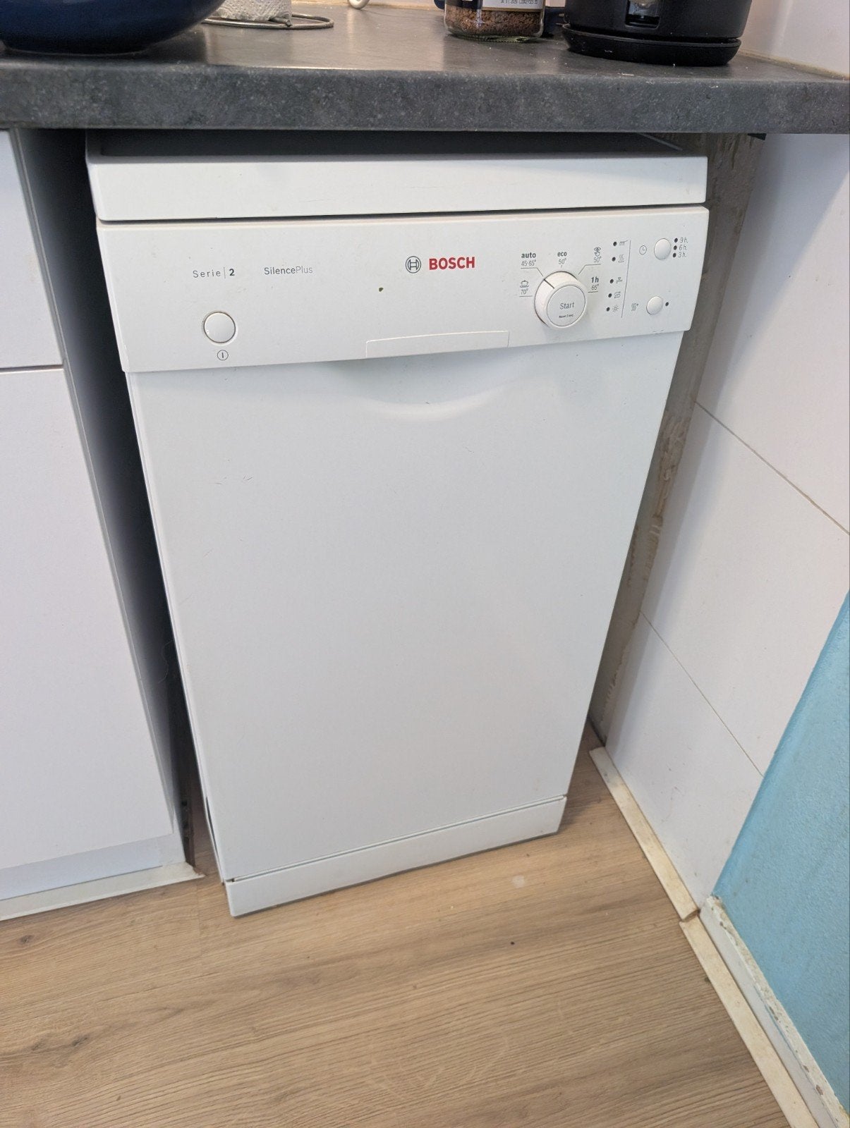 Bosch Serie 2 SilencePlus Vaatwasser - Wit
