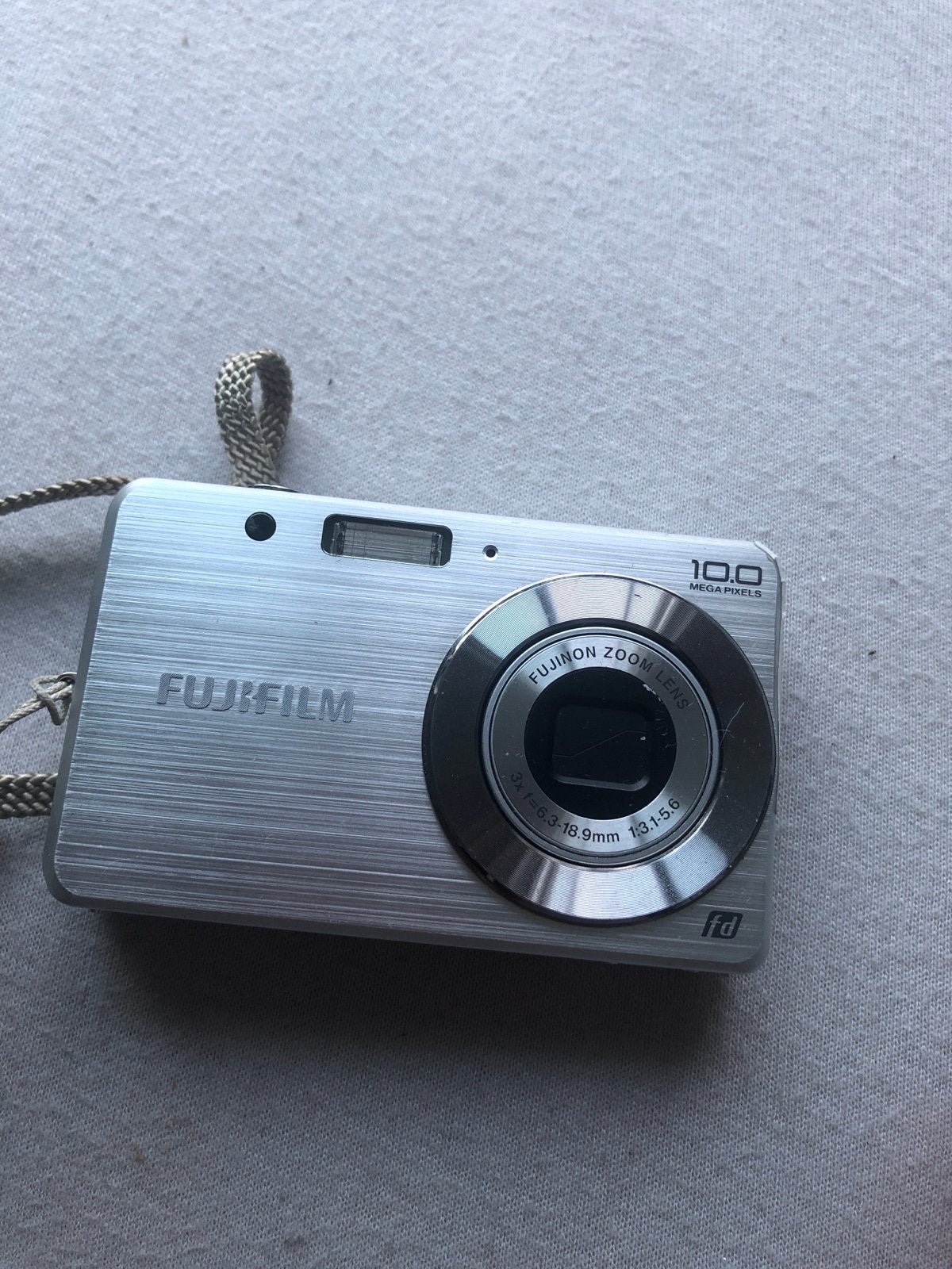 Fujifilm FinePix J20 Compactcamera - 10.0 MP, Audio, Tv en Foto, Fotocamera's Digitaal, Ingebouwde flitser, Gebruikt, Ophalen of Verzenden