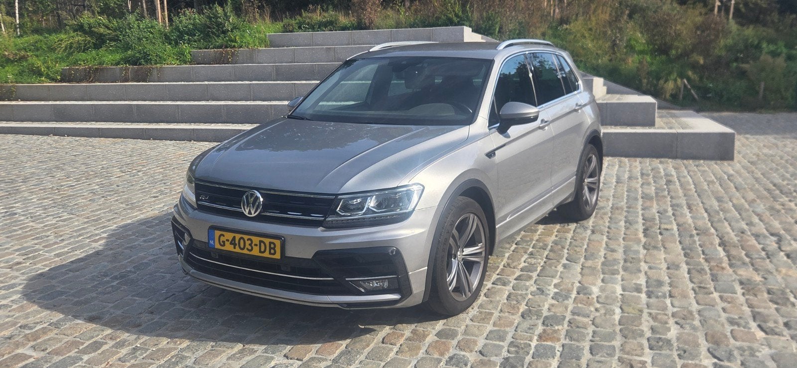 Volkswagen Tiguan 1.5 TSI 130pk 2019 Grijs, Voorwielaandrijving, 1498 cc, 4 cilinders, 75 €/maand