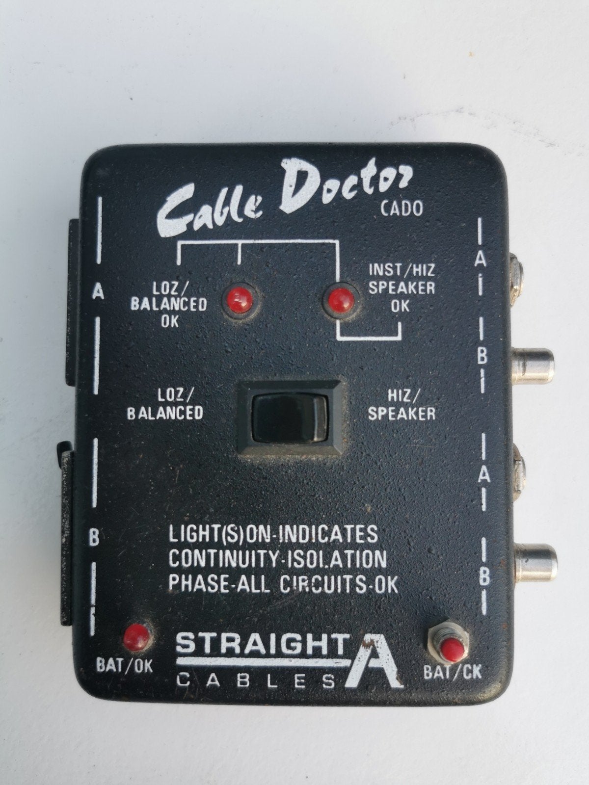 CADO Cable Doctor Kabeltester - Audio Kabel Testapparaat, Muziek en Instrumenten, Kabels en Stekkers, Ophalen of Verzenden