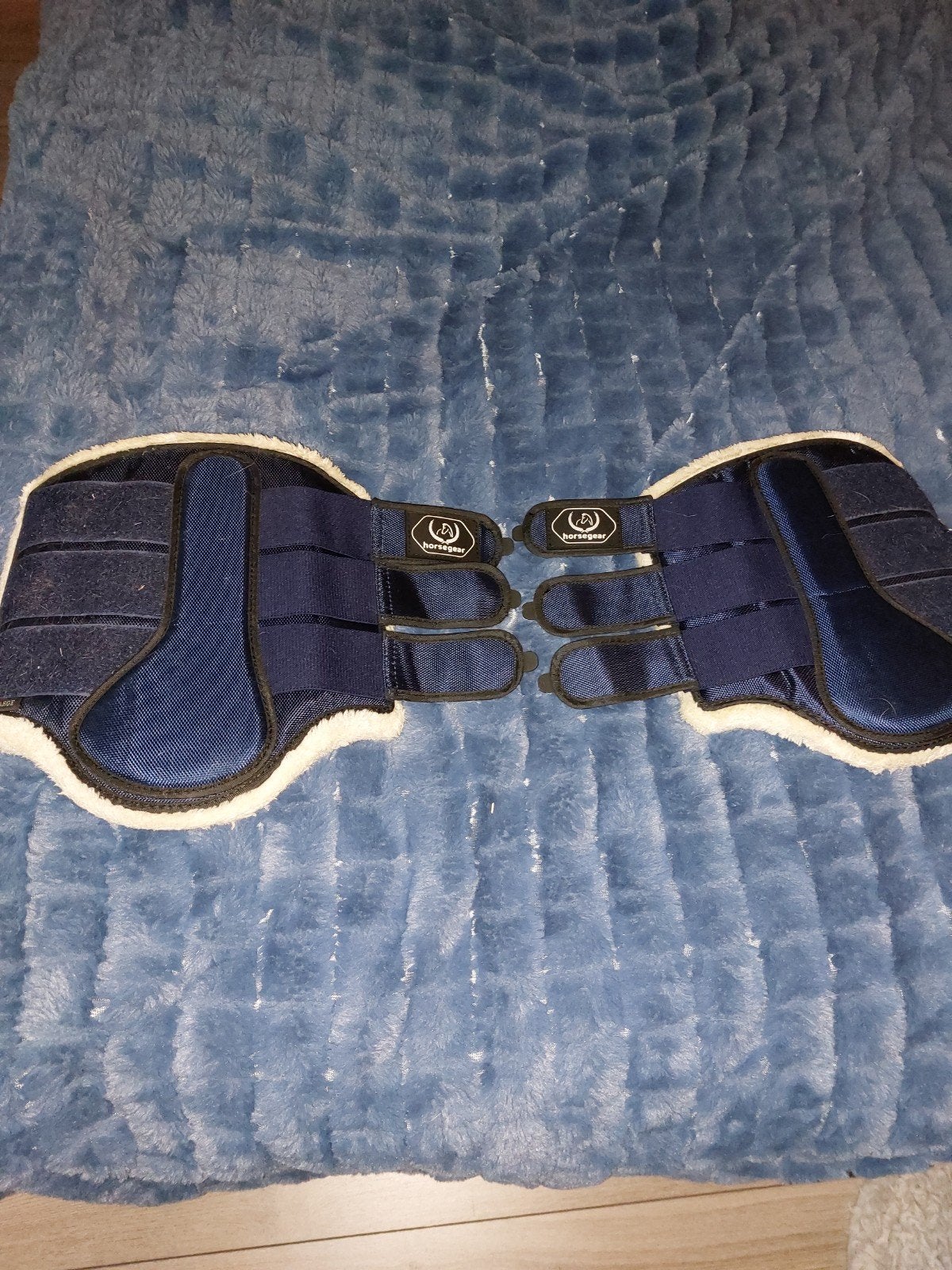 Blauwe flextrainer maat full en springschoenen  XL, Verzenden