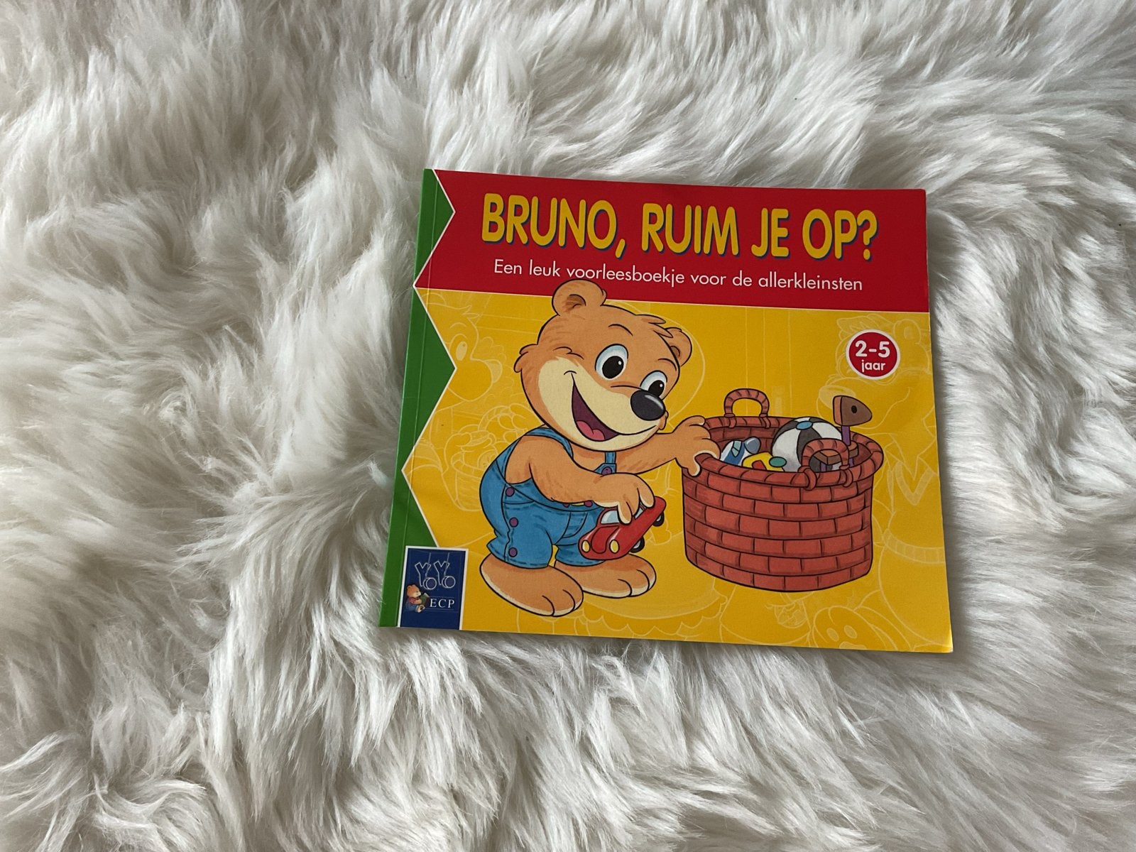 Bruno, Ruim Je Op? - Voorleesboekje voor kleintjes, Boeken, Fictie algemeen, Verzenden, Jongen of Meisje, Zo goed als nieuw
