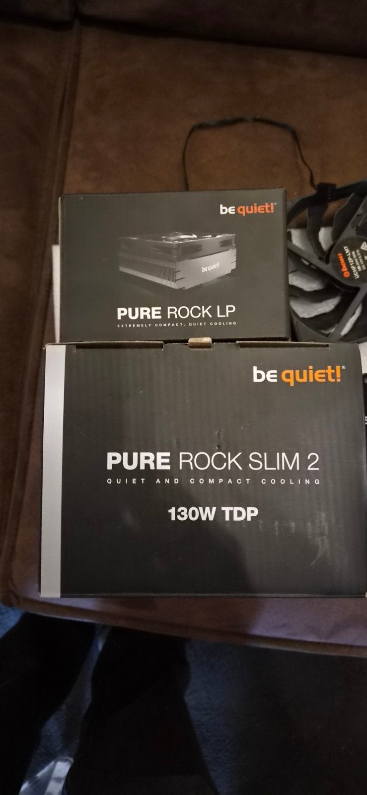 Be Quiet! Pure Rock Slim 2 & Pure Rock LP CPU Koelers, Ophalen of Verzenden, Zo goed als nieuw, Luchtkoeling