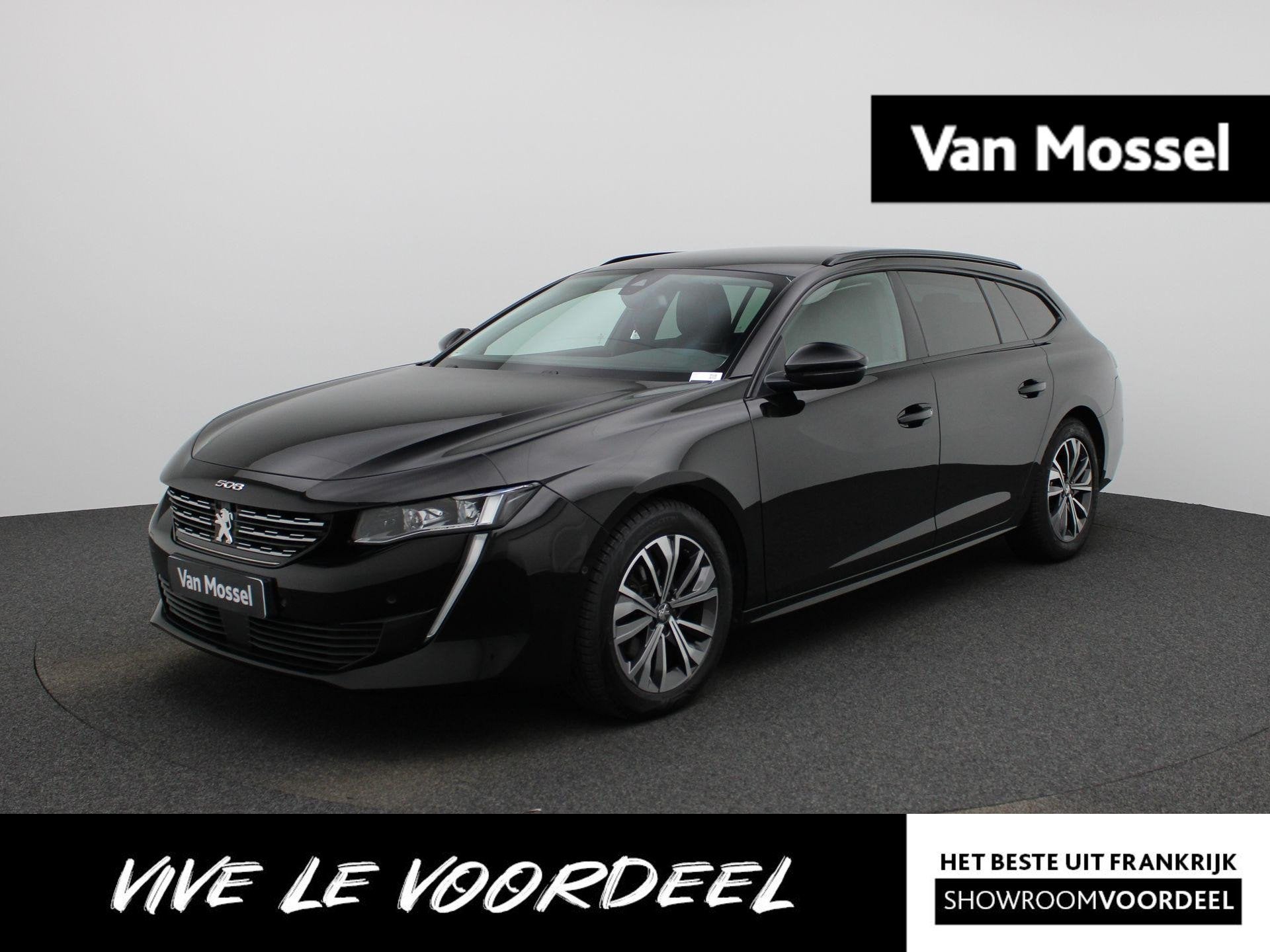 Peugeot 508 SW 1.2 PureTech Allure Pack Business AUTOMAAT |, Gebruikt, Euro 6, 1199 cc, Zwart