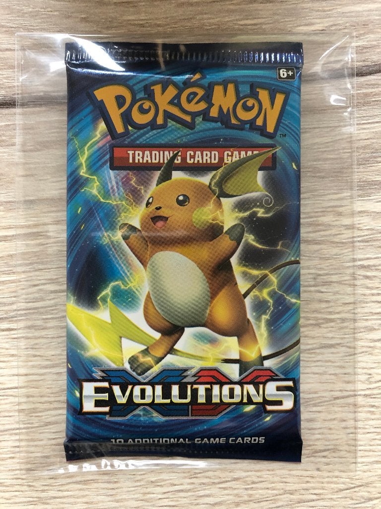 XY Evolutions boosterpack Pokemon - Raichu art - sealed!, Ophalen of Verzenden, Nieuw, Booster, Foil