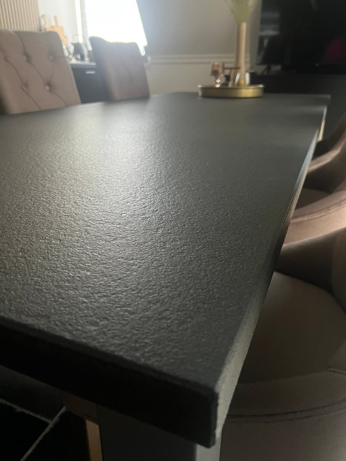 Granieten Buiten/Eettafel incl aluminium frame, Huis en Inrichting, Tafels | Eettafels, Ophalen, Overige materialen, Gebruikt