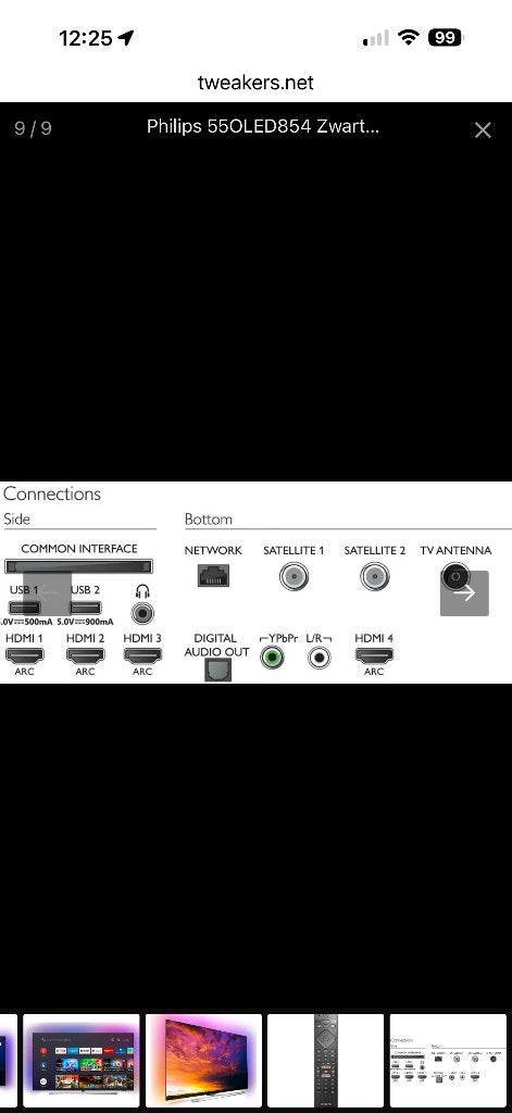 Foto 4 van philips 55oled 854 12 ambilight