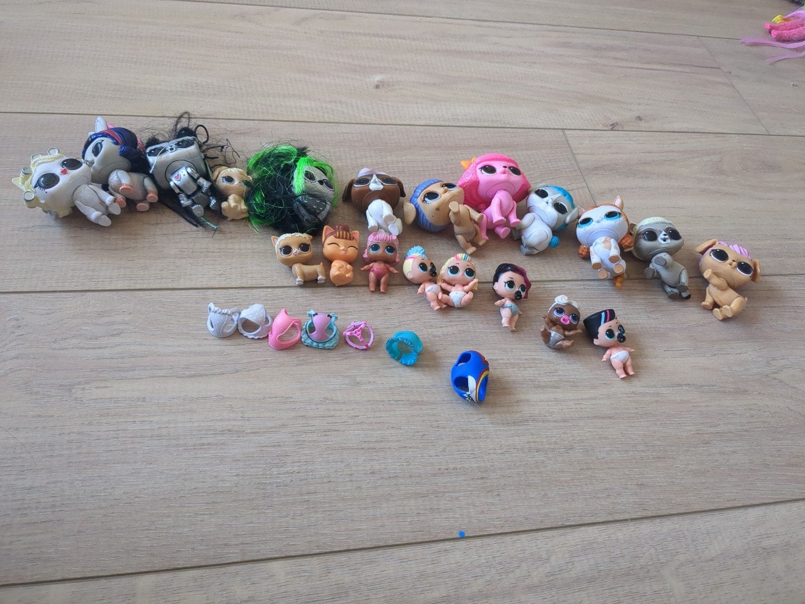 Lol surprise poppen - hele set diertjes en babys, Ophalen, Gebruikt, Overige typen
