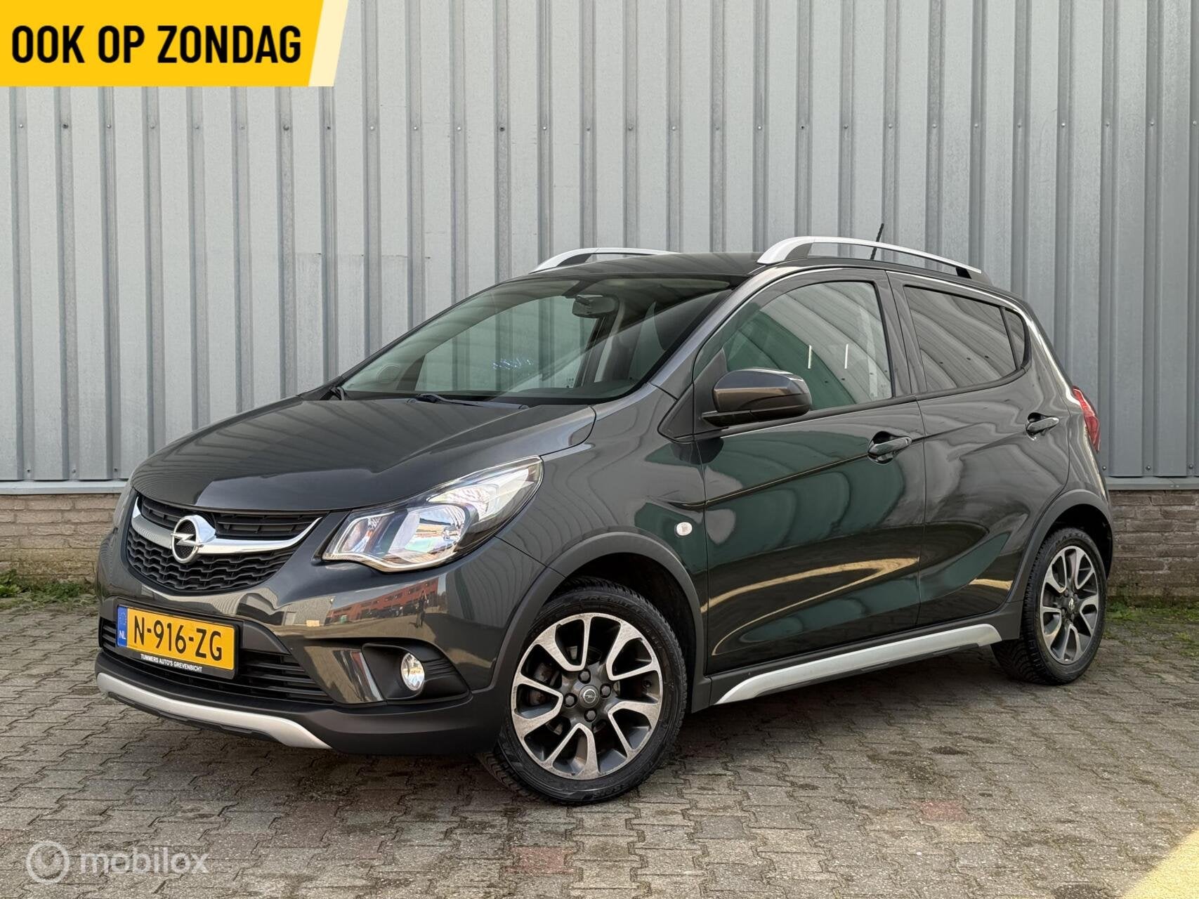 Opel KARL 1.0 Rocks Online Edition | Carplay | Airco, Auto's, Voorwielaandrijving, 839 kg, Stof, 23 km/l
