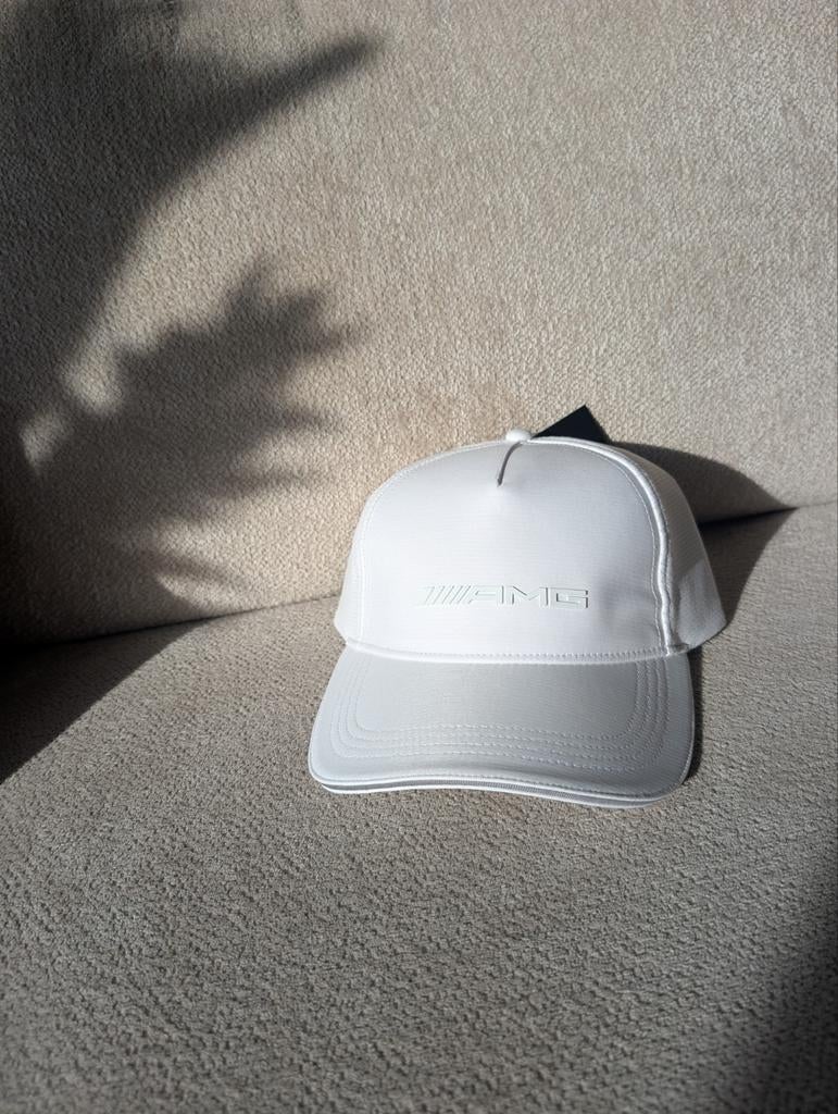 Nieuwe Mercedes-AMG Pet - Wit met AMG Logo, Kleding | Heren, Hoeden en Petten, Nieuw, Pet, Mercedes-AMG, One size fits all