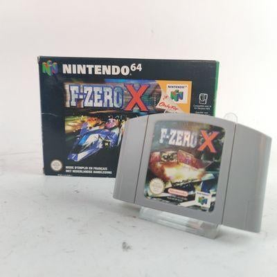 F-Zero X N64 + doosje || Nu voor maar €59.99!!, Spelcomputers en Games, Games | Nintendo 64, 1 speler, Racen en Vliegen, Ophalen of Verzenden