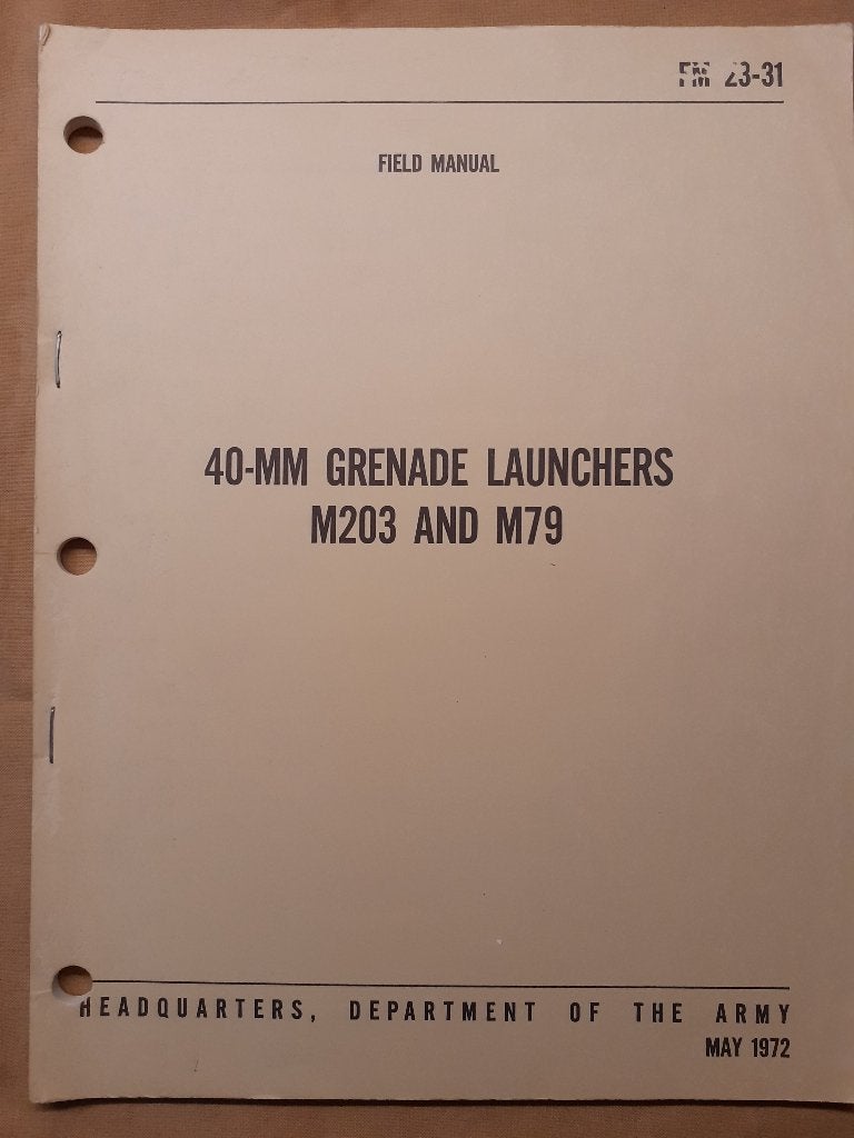 FM Grenade 40mm Launchers Vietnam, Ophalen of Verzenden, Landmacht, Nederland, Overige typen