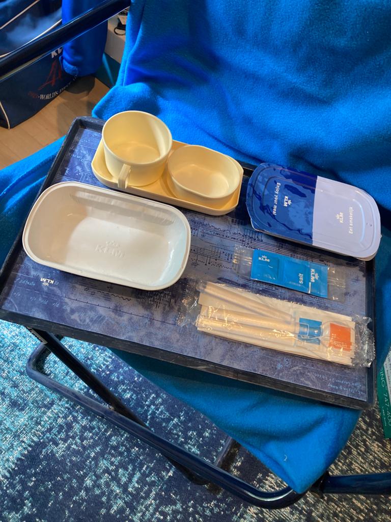 KLM Economy Tray Dinner, Ophalen, Zo goed als nieuw, Overige typen