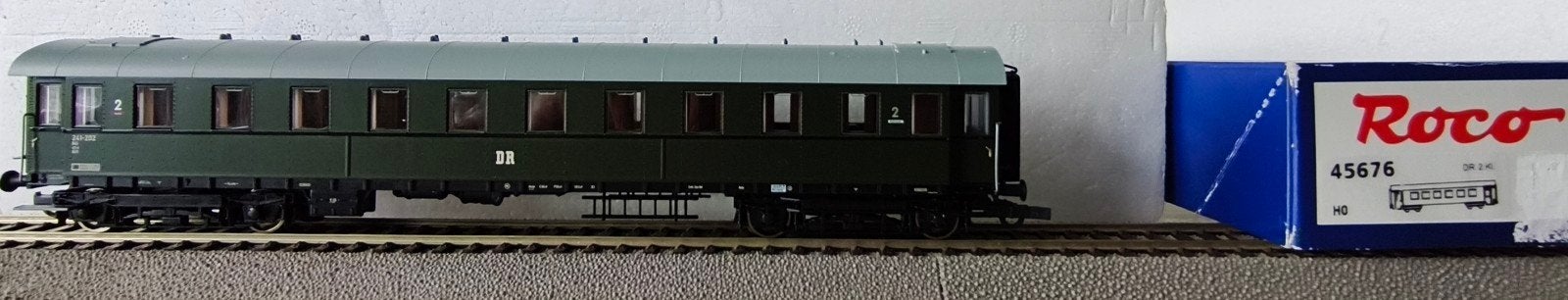 Roco DR Personenwagon 45676 - Zo goed als nieuw, Hobby en Vrije tijd, Gelijkstroom of Wisselstroom, Wagon, Ophalen of Verzenden