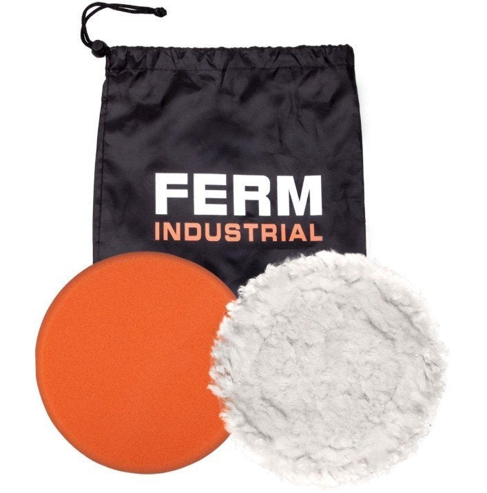 Grote partij FERM Industrial Polishing sets 180 mm diameter, Ophalen of Verzenden