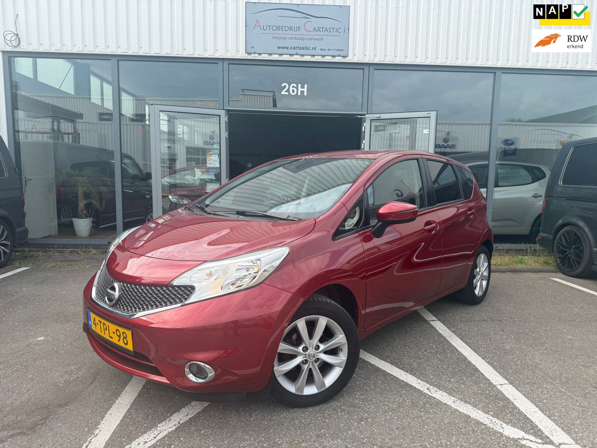 Nissan Note 1.2 DIG-S Connect Edition NAVI |KEYLESS | 1e EIG, Voorwielaandrijving, Gebruikt, Bedrijf, Handgeschakeld