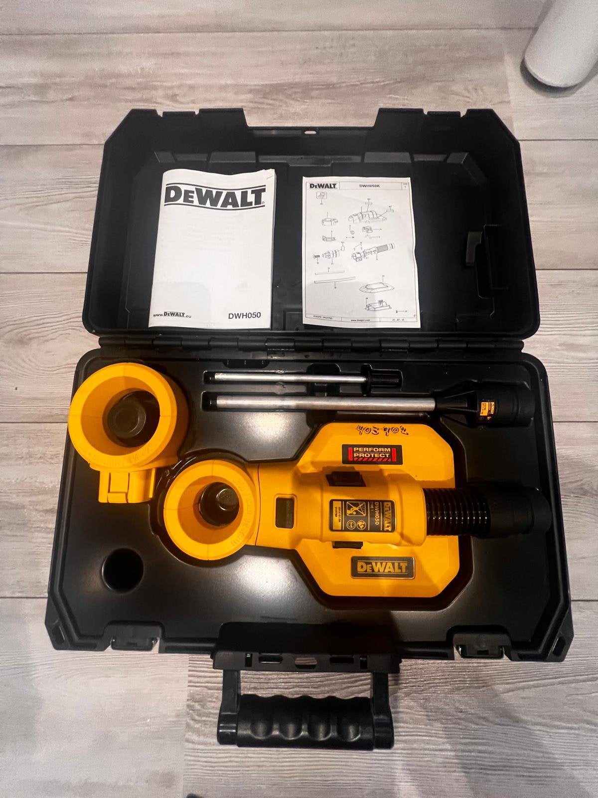 DeWalt DWH050 stofafzuigsysteem voor SDS-Max, Doe-het-zelf en Verbouw, Gereedschap | Boormachines, Ophalen of Verzenden, Zo goed als nieuw