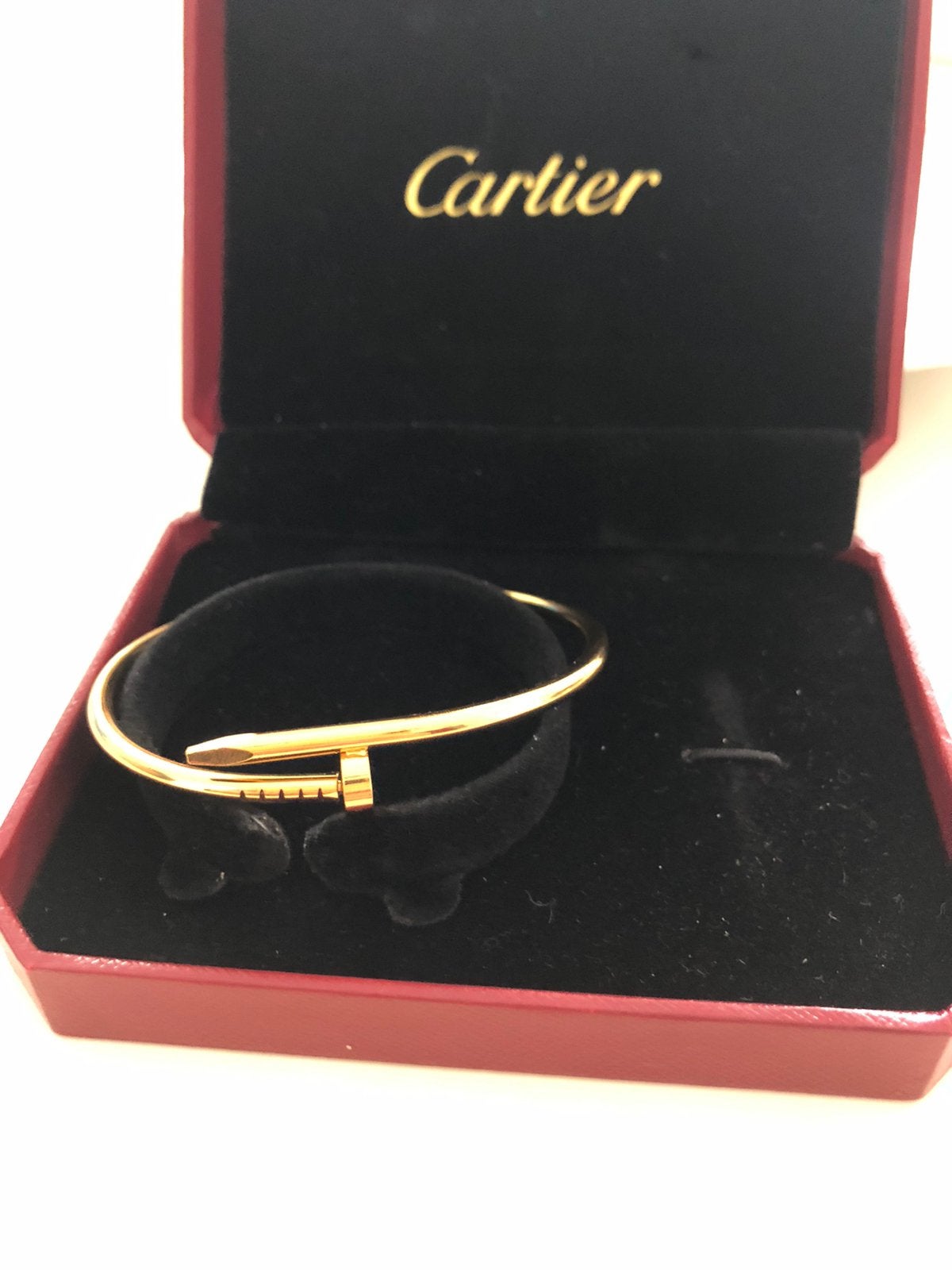 Cartier armband spijkerarmband maat 16, Sieraden, Tassen en Uiterlijk, Ophalen of Verzenden, Zo goed als nieuw, Goud