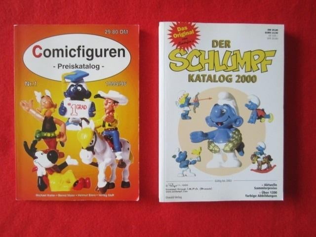 Smurfen en overigen catalogus boekjes Schleich Bully etc, Ophalen of Verzenden, Zo goed als nieuw, Verschillende Smurfen