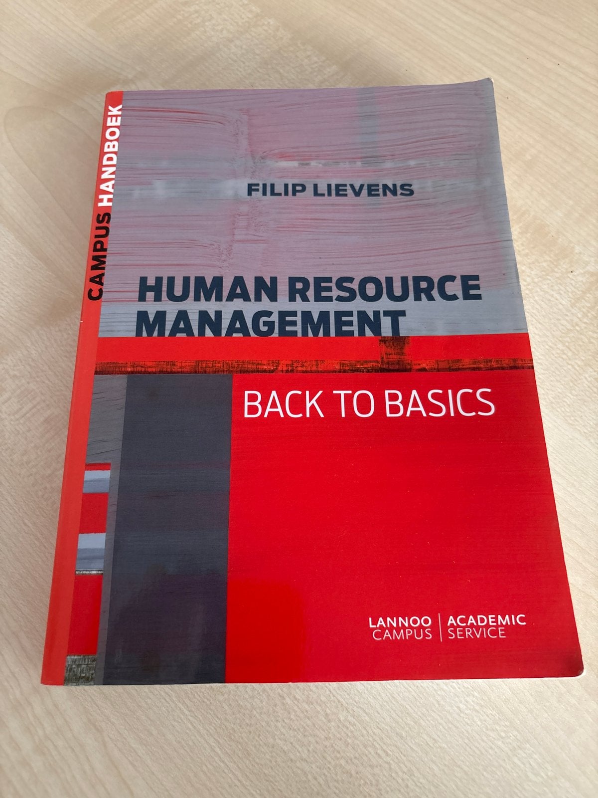 Studieboek Human Resource Management - Filip Lievens, Ophalen of Verzenden, Gamma, Zo goed als nieuw, HBO