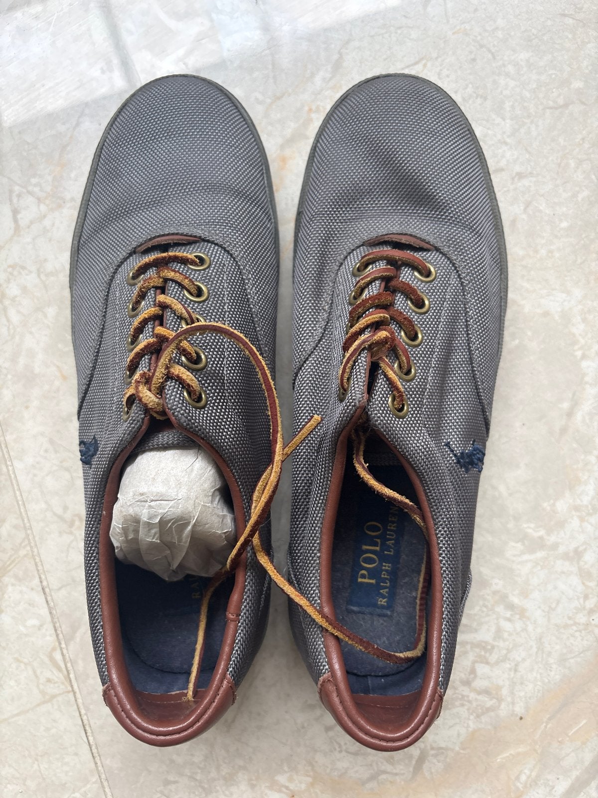 Polo Ralph Lauren sneakers - Maat 40.5, Ophalen of Verzenden, Gedragen, Overige kleuren, Sneakers of Gympen