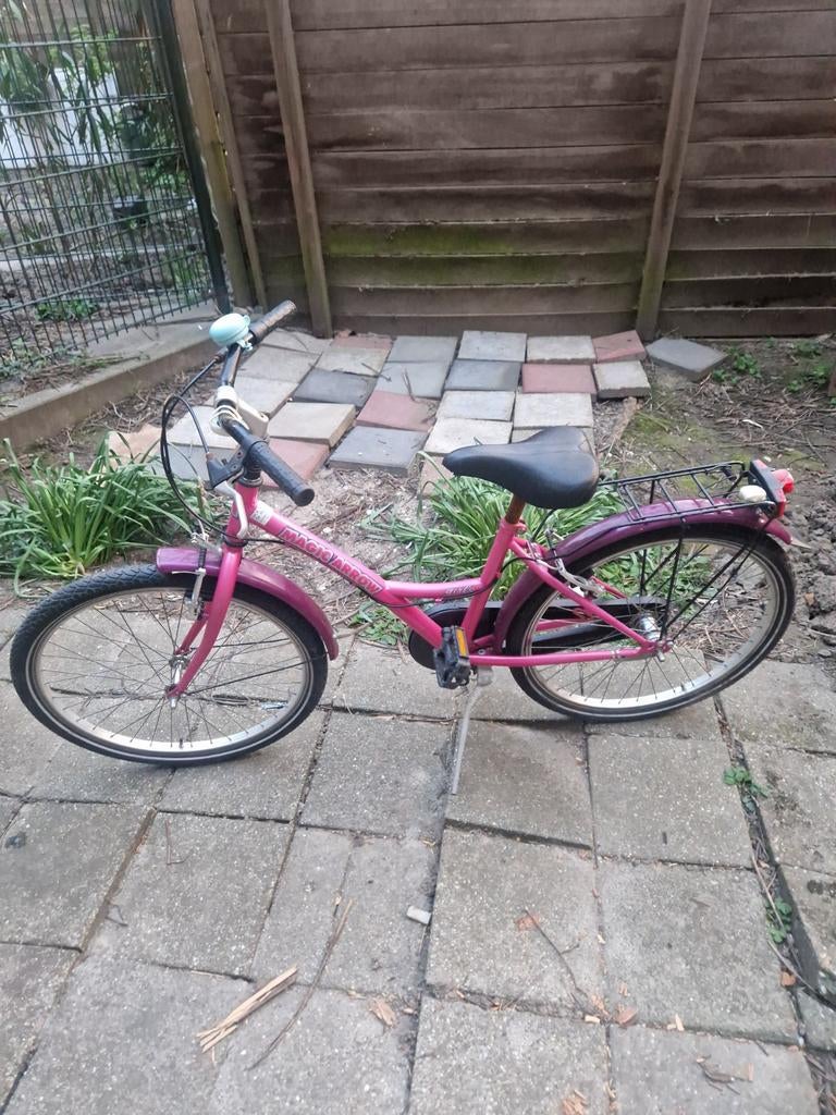 Meisjesfiets, Ophalen, Gebruikt