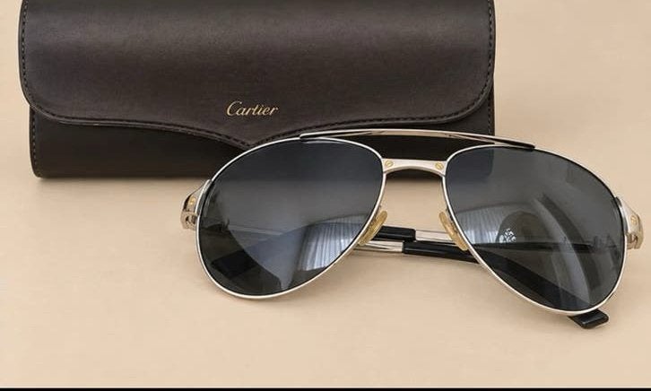Originele Cartier zonnebril - met BON!, Ophalen of Verzenden, Zo goed als nieuw, Overige merken