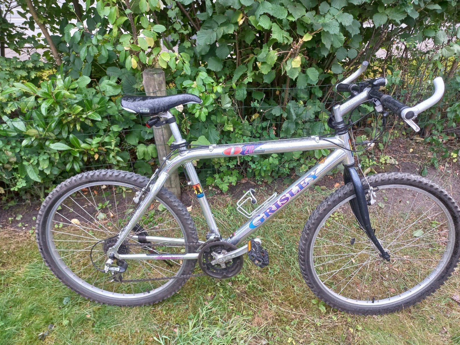 Grisley mountainbike, Gebruikt, Velgrem, 49 tot 53 cm, Geen vering