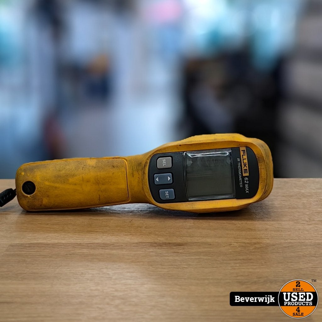 Fluke 62 Max IR Thermometer - Prima!, Fluke, Gebruikt, https://www.fluke.com/nl-nl/ondersteuning/contact, 6920 Seaway Blvd, Everett, WA 98203, Verenigde Staten