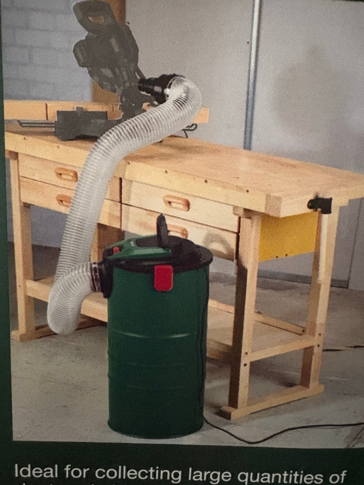 Parkside Pasa 1200 B2 Chip & Dust Extractor, Ophalen, Zo goed als nieuw