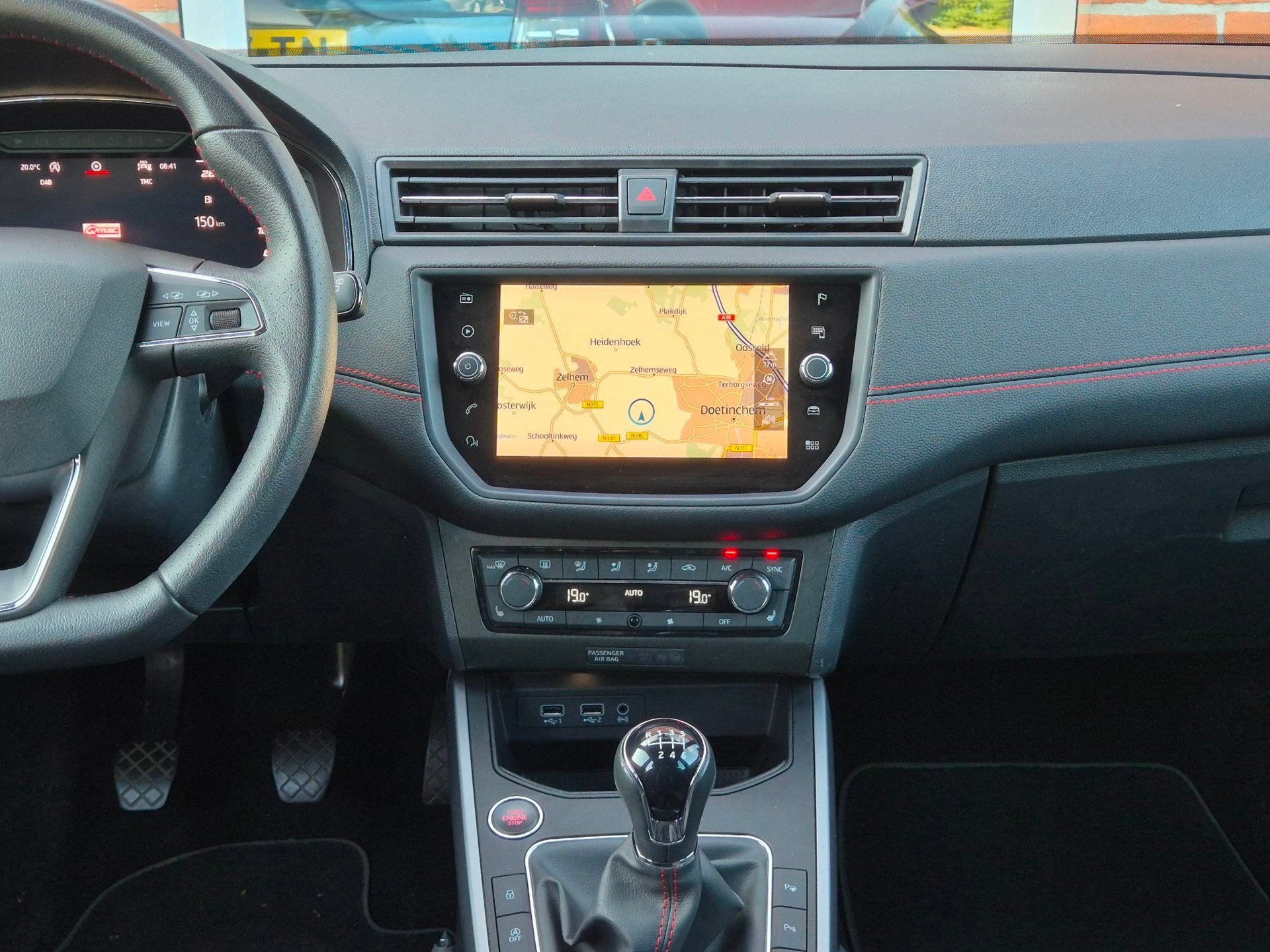 Seat Arona 1.0 TSI FR Business Intense 116PK 5drs clima, ada, Auto's, Voorwielaandrijving, Gebruikt, 116 pk, Origineel Nederlands