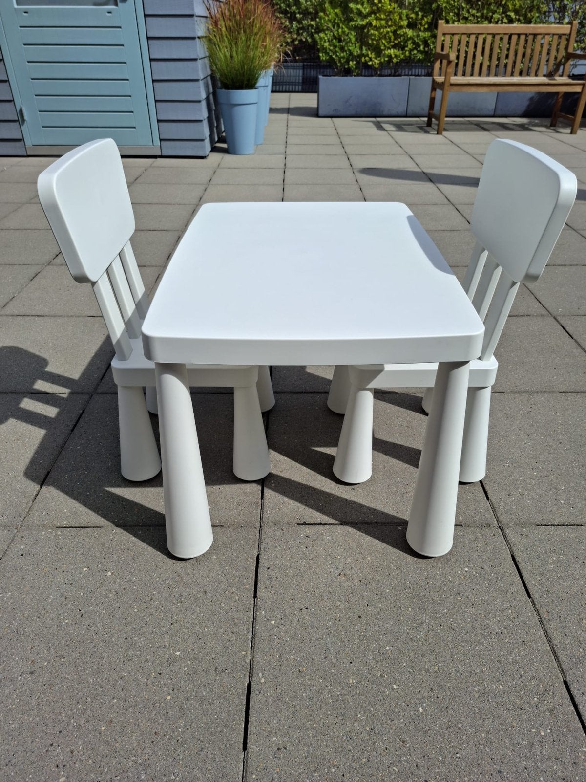 MAMMUT Ikea Tafel en Stoeltjes, Ophalen, Zo goed als nieuw, Tafel(s) en Stoel(en)