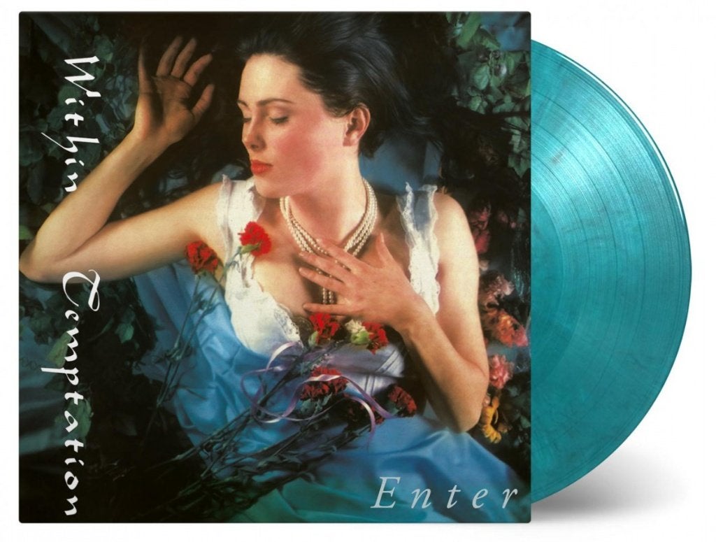 Within Temptation Enter - CLEAR GREEN WHITE & BLACK Vinyl LP, Limited edition, Ophalen of Verzenden, Nieuw in verpakking, 12 inch