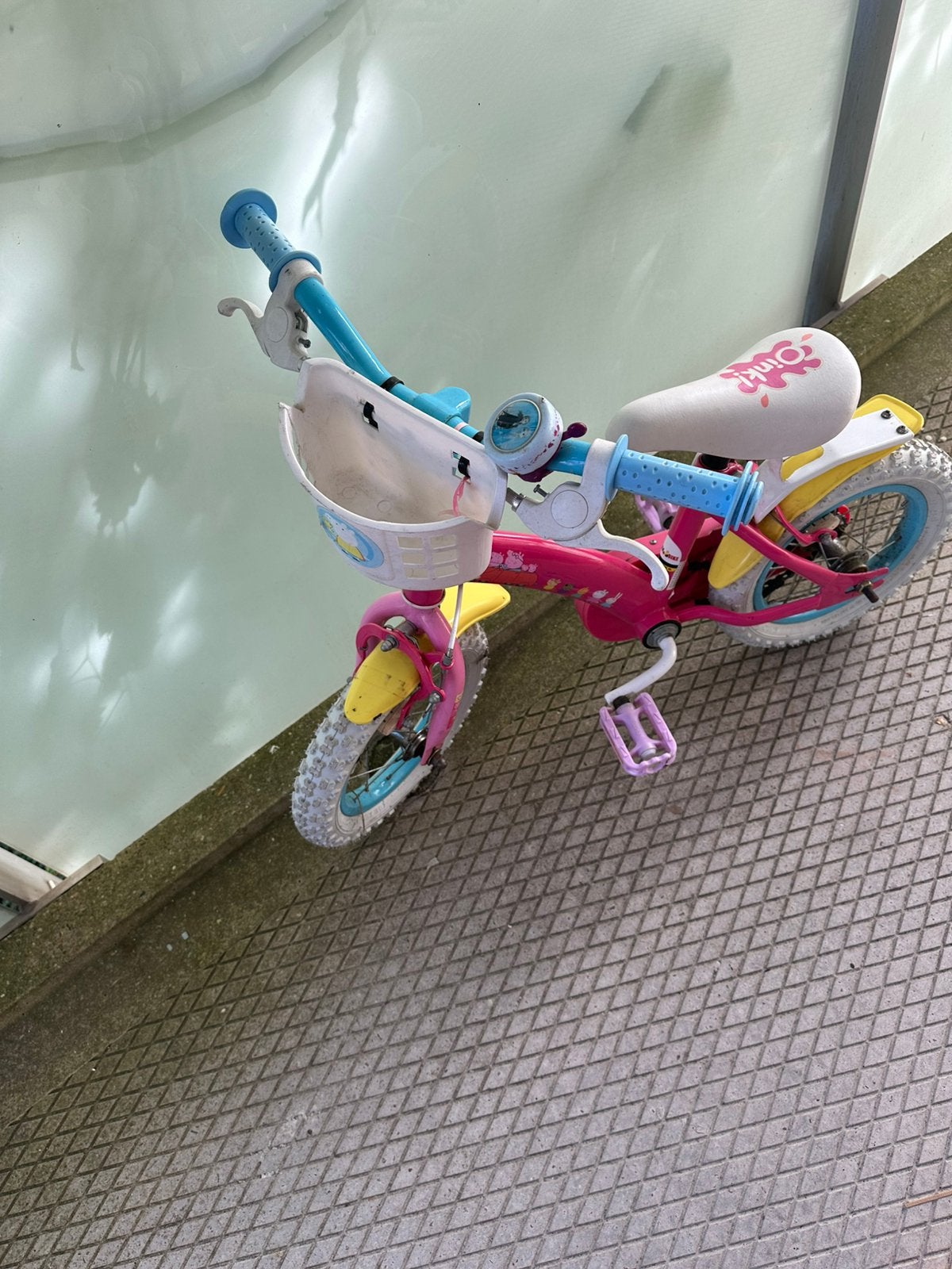 Meisje fiets heel mooi, Fietsen en Brommers, Ophalen, Zo goed als nieuw, Minder dan 16 inch