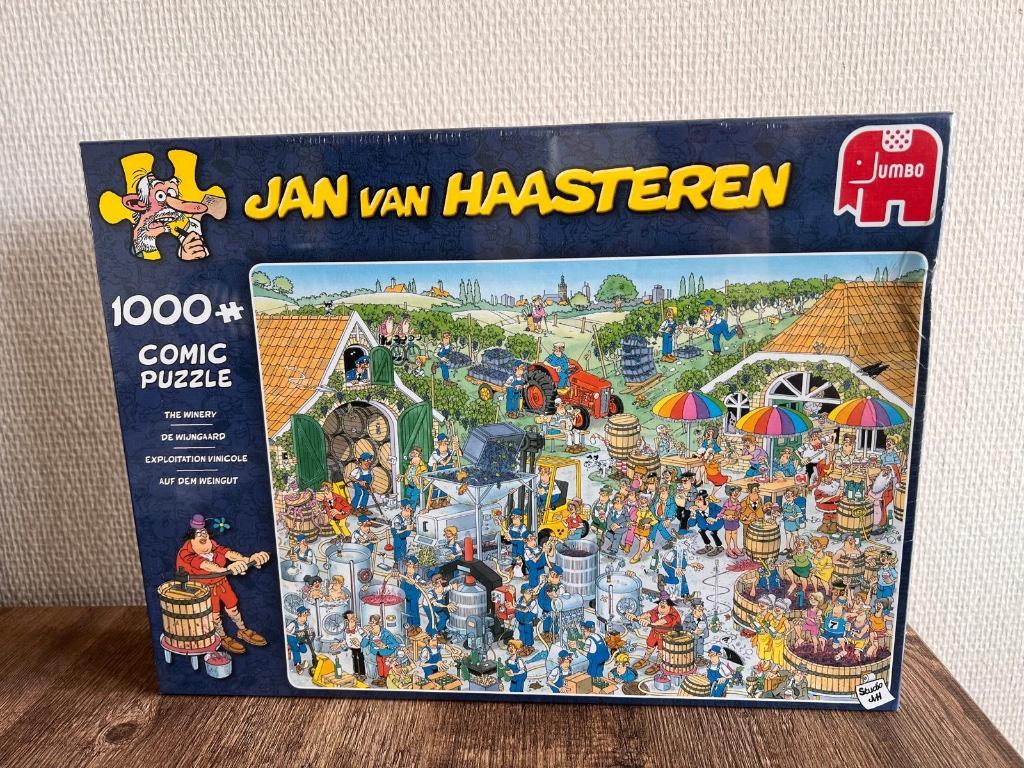 Jan van Haasteren - De Wijngaarden (1000st), Ophalen of Verzenden, 500 t/m 1500 stukjes, Nieuw, Legpuzzel