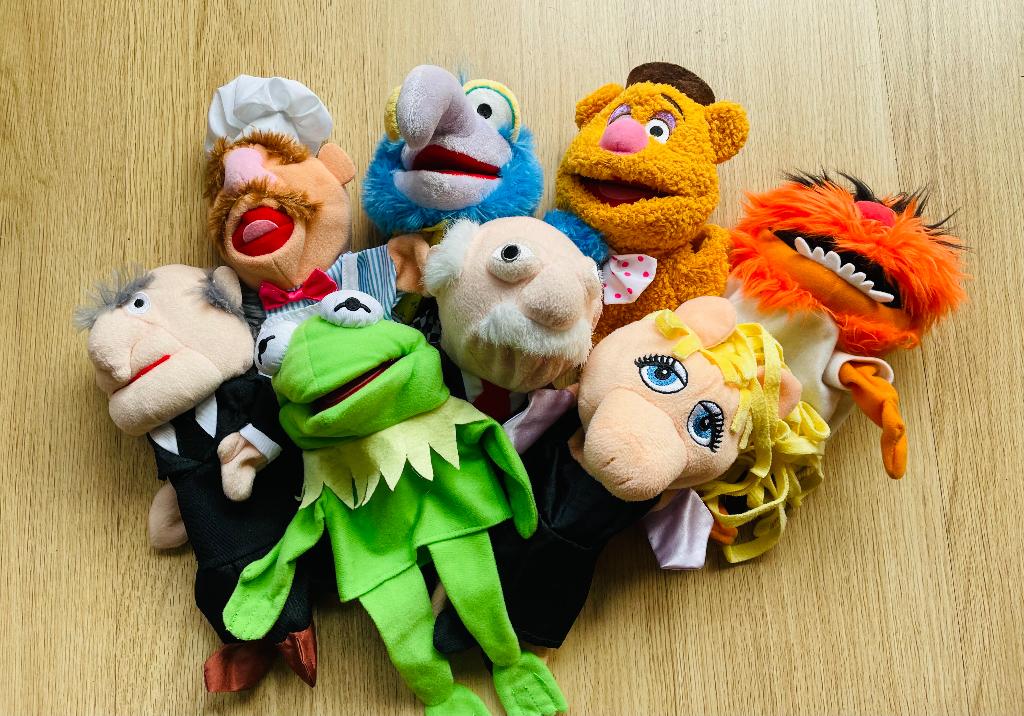 Complete set handpoppen Muppets, Overige typen, Nieuw, Ophalen of Verzenden, Klein (minder dan 20 cm)
