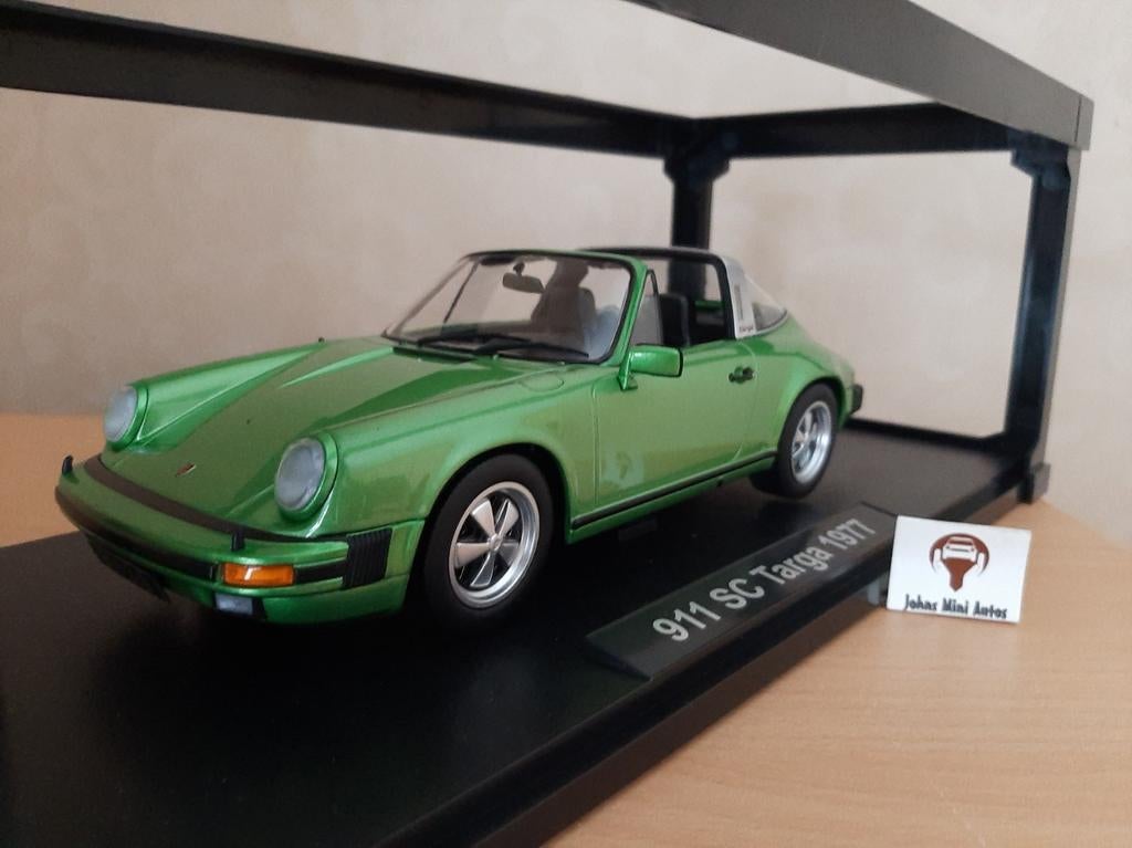 Porsche 911 SC 3.0 Targa 1977 groen metallic KK-SCALE 1:18