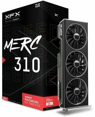 XFX RX 7900 XTX Black Edition 24GB, Computers en Software, AMD, Verzenden, GDDR6, PCI-Express 4