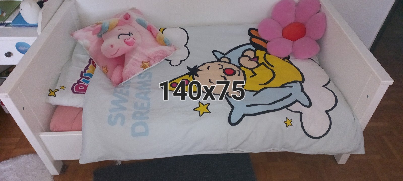 Foto 4 van Twee kinderbedjes inclusief matrassen en beddengoed