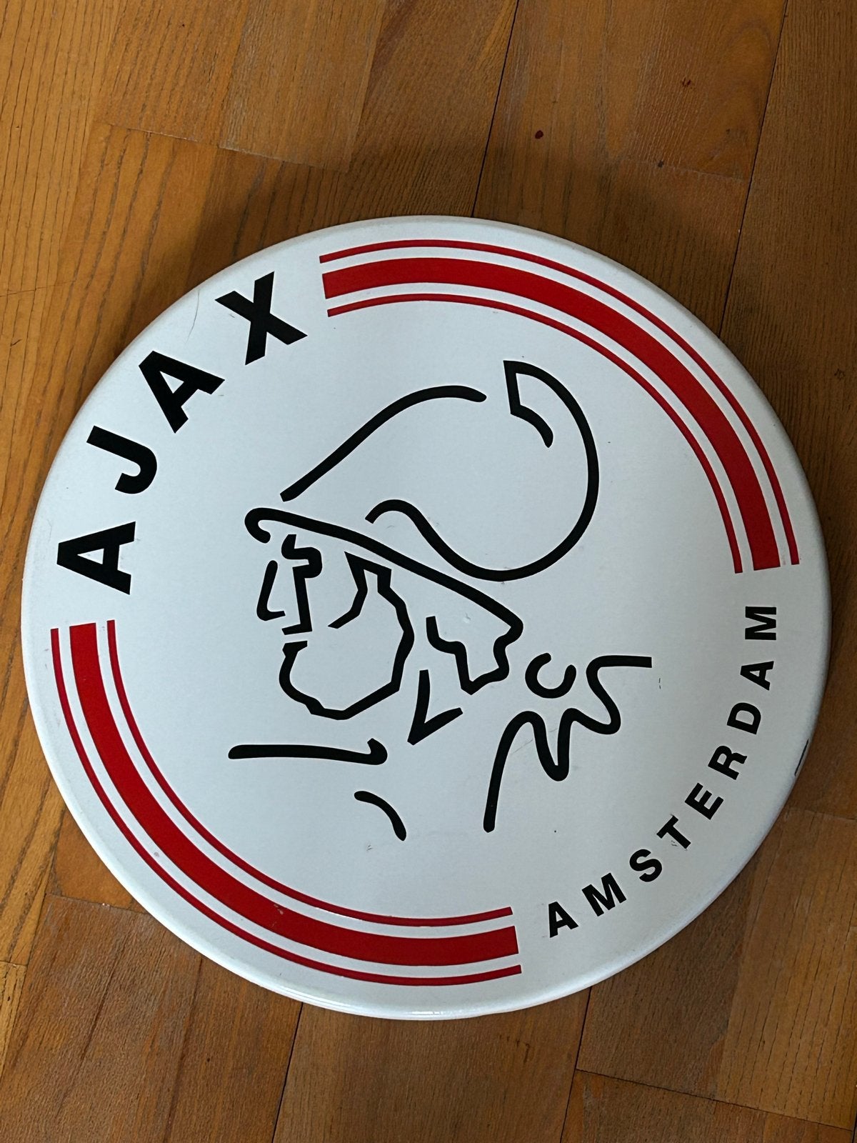 Ajax Amsterdam Wandbord / Decoratiebord, Ophalen, Gebruikt, Ajax, Overige typen