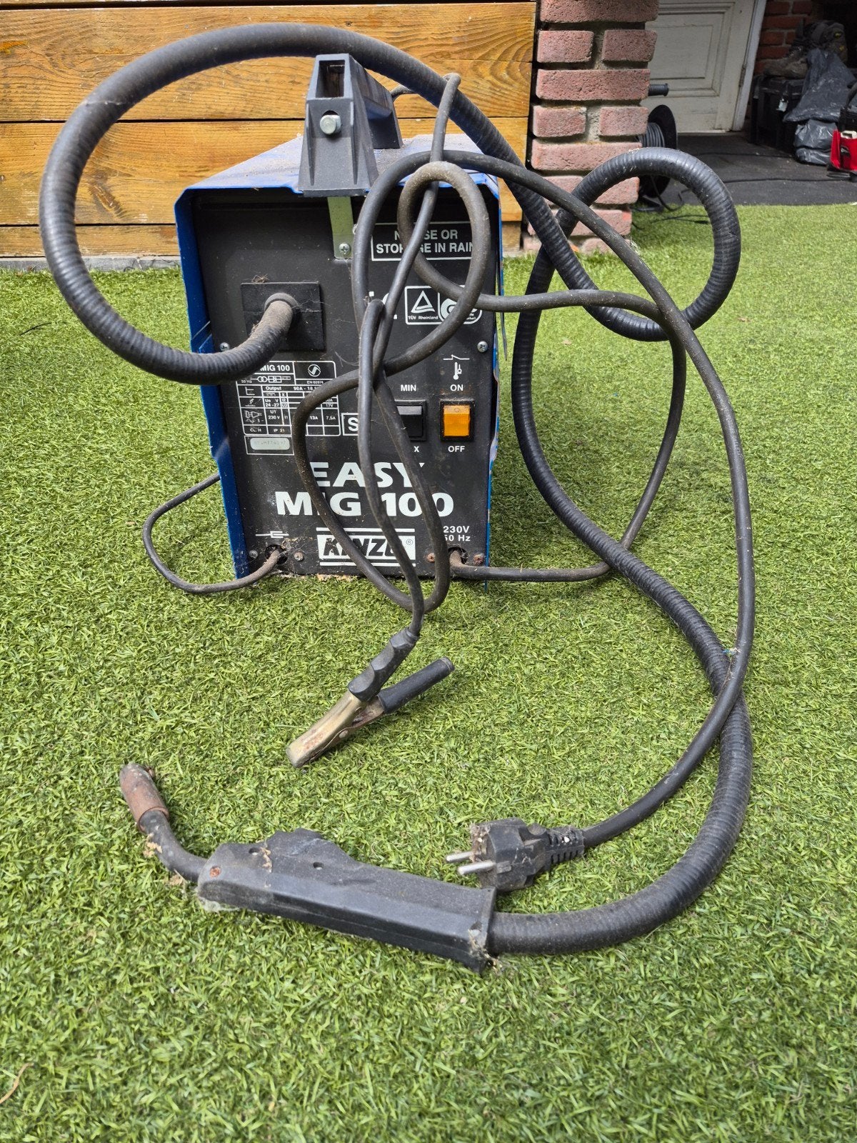 Kinzo Easy MIG 100 Lasapparaat - Nagekeken nodig, Ophalen, Gebruikt, Minder dan 150 ampère, Co2